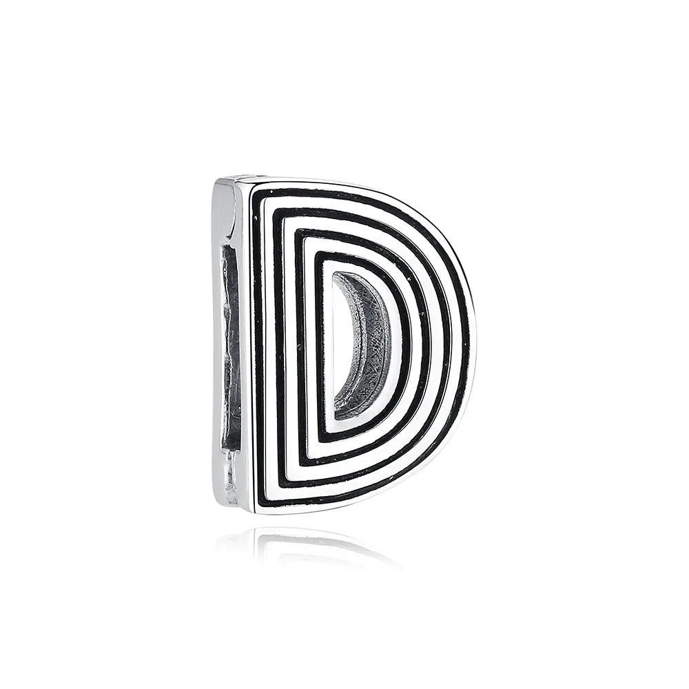 Berloque Letras Coleção Reflexions - Prata 925