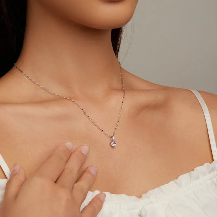 Colar Ponto de Luz – Prata 925