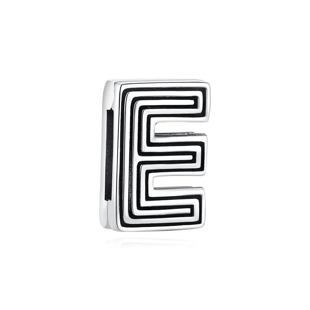 Berloque Letras Coleção Reflexions - Prata 925