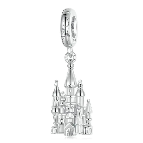 Berloque Pingente Castelo da Disney – Prata 925