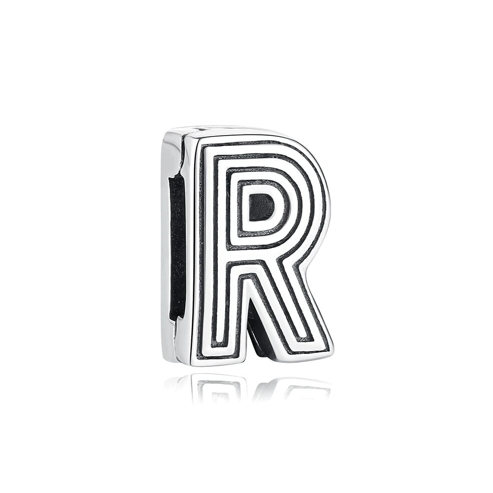 Berloque Letras Coleção Reflexions - Prata 925