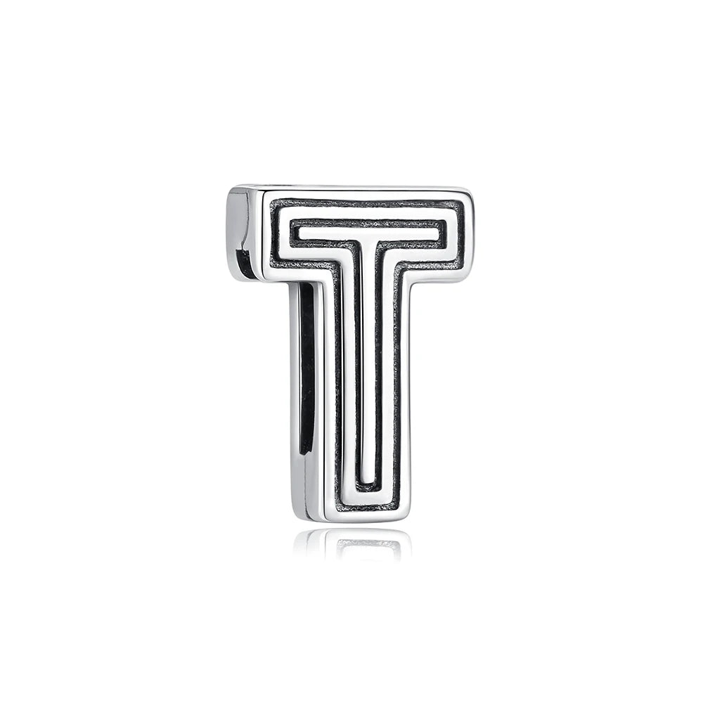 Berloque Letras Coleção Reflexions - Prata 925