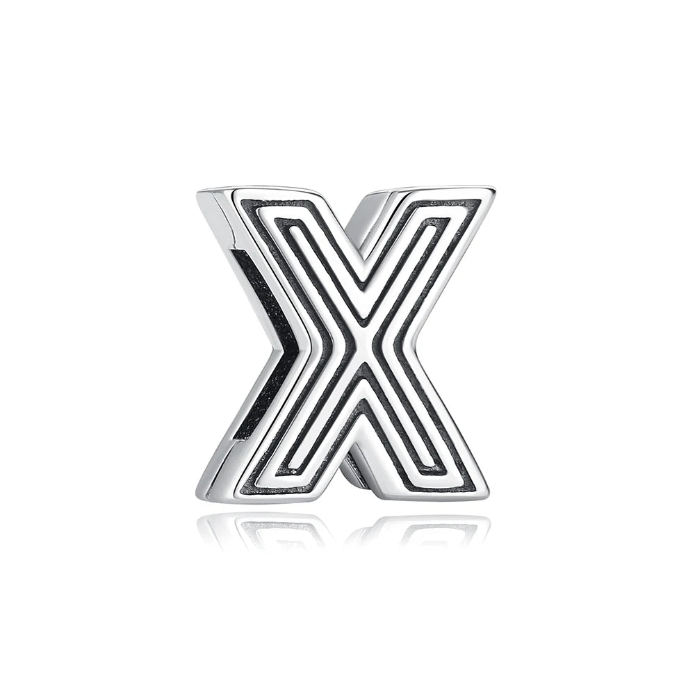 Berloque Letras Coleção Reflexions - Prata 925