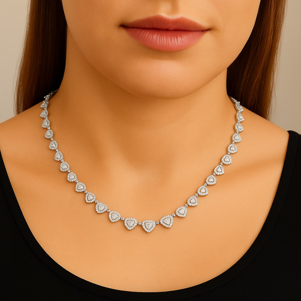 Corrente de Prata 925 Inspiração SW Coração