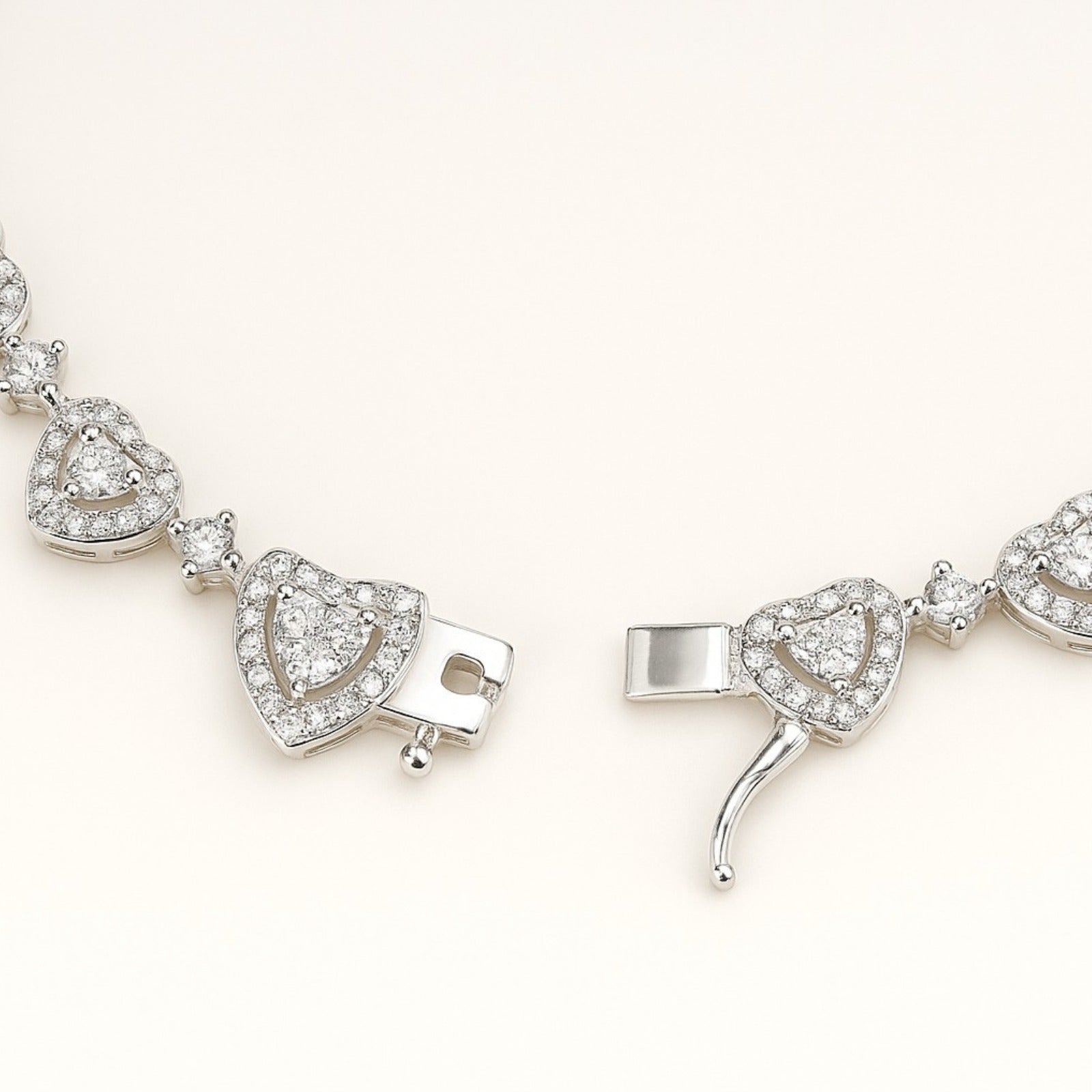 Pulseira de Prata 925 Inspiração SW Coração